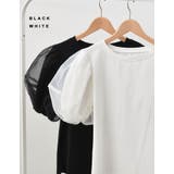 オーガンジースリーブ半袖トップス | Re:EDIT | 詳細画像2 