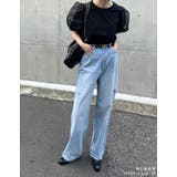 オーガンジースリーブ半袖トップス | Re:EDIT | 詳細画像25 