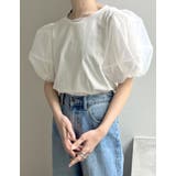 オーガンジースリーブ半袖トップス | Re:EDIT | 詳細画像29 