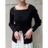 [2点セット]リボンカーディガン×アメスリキャミソールセット | Re:EDIT | 詳細画像8 