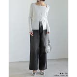 [2点セット]リボンカーディガン×アメスリキャミソールセット | Re:EDIT | 詳細画像30 