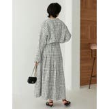 [低身長サイズ有]ツイードライクフレアスカート | Re:EDIT | 詳細画像13 