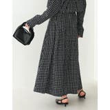 [低身長サイズ有]ツイードライクフレアスカート | Re:EDIT | 詳細画像9 