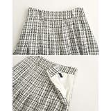 [低身長サイズ有]ツイードライクフレアスカート | Re:EDIT | 詳細画像20 