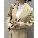 デイリーからセレモニーまで着映える旬のジャケット ショート丈テーラードジャケット | Re:EDIT | 詳細画像21