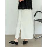 カットツイルセンターベンツスカート | Re:EDIT | 詳細画像12