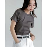 テレコリブクルーネック半袖Tシャツ | Re:EDIT | 詳細画像16