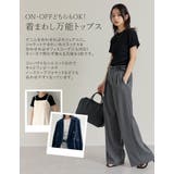 テレコリブクルーネック半袖Tシャツ | Re:EDIT | 詳細画像9