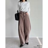 [新色追加][累計販売枚数1 9万枚突破]クルーネックフレアスリーブリブカットソ… | Re:EDIT | 詳細画像29 