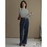 [新色追加][累計販売枚数1 9万枚突破]クルーネックフレアスリーブリブカットソ… | Re:EDIT | 詳細画像34 