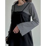 [新色追加][累計販売枚数1 9万枚突破]クルーネックフレアスリーブリブカットソ… | Re:EDIT | 詳細画像40 