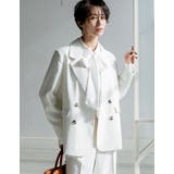 ホワイト(002) | [入卒式 セレモニー]ダブルテーラードジャケット | Re:EDIT