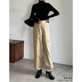 [低身長/高身長サイズ有]コットンツイルジョガーカーゴパンツ | Re:EDIT | 詳細画像14 
