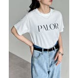 ラバープリントロゴTシャツ | Re:EDIT | 詳細画像3