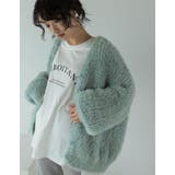 MIROホワイト(302) | フロントロゴプリント長袖ロングTシャツ | Re:EDIT