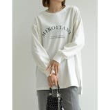 フロントロゴプリント長袖ロングTシャツ | Re:EDIT | 詳細画像22