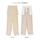 サテンカーゴパンツ | Re:EDIT | 詳細画像34