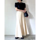 [低身長サイズ有]リネンライクマーメイドフレアスカート | Re:EDIT | 詳細画像8 