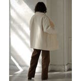 [低身長サイズ有]フェイクウールシャギーダブルテーラードジャケット | Re:EDIT | 詳細画像11 