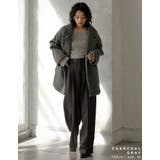 [低身長サイズ有]フェイクウールシャギーダブルテーラードジャケット | Re:EDIT | 詳細画像17 