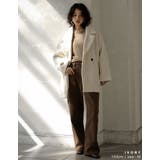 [低身長サイズ有]フェイクウールシャギーダブルテーラードジャケット | Re:EDIT | 詳細画像8 