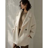 [低身長サイズ有]フェイクウールシャギーダブルテーラードジャケット | Re:EDIT | 詳細画像9 