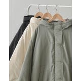 [HITアウター][低身長サイズ有]中綿入りオーバーサイズモンスターパーカーコー… | Re:EDIT | 詳細画像4 