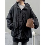 [HITアウター][低身長サイズ有]中綿入りオーバーサイズモンスターパーカーコー… | Re:EDIT | 詳細画像5 