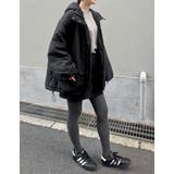 [HITアウター][低身長サイズ有]中綿入りオーバーサイズモンスターパーカーコー… | Re:EDIT | 詳細画像9 