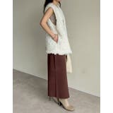 プードルフェイクファーミドルベスト | Re:EDIT | 詳細画像15 