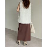 プードルフェイクファーミドルベスト | Re:EDIT | 詳細画像16 