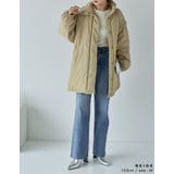 [低身長サイズ有]2WAYミドル丈ダウンライク中綿ジャケット | Re:EDIT | 詳細画像15 