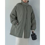 [低身長サイズ有]2WAYミドル丈ダウンライク中綿ジャケット | Re:EDIT | 詳細画像5 