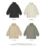 [低身長サイズ有]2WAYミドル丈ダウンライク中綿ジャケット | Re:EDIT | 詳細画像18 