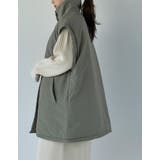 [低身長サイズ有]2WAYミドル丈ダウンライク中綿ジャケット | Re:EDIT | 詳細画像23 