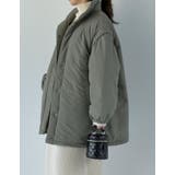 [低身長サイズ有]2WAYミドル丈ダウンライク中綿ジャケット | Re:EDIT | 詳細画像24 