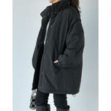 [低身長サイズ有]2WAYミドル丈ダウンライク中綿ジャケット | Re:EDIT | 詳細画像25 