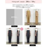 [低身長/高身長サイズ有][体型カバー]ワンボタンベアキャミサロペット | Re:EDIT | 詳細画像40 