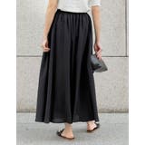 [低身長/高身長サイズ有]ボイルクリンクルマキシフレアスカート | Re:EDIT | 詳細画像11 