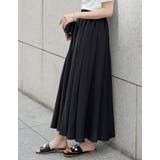 [低身長/高身長サイズ有]ボイルクリンクルマキシフレアスカート | Re:EDIT | 詳細画像23 