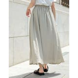 [低身長/高身長サイズ有]ボイルクリンクルマキシフレアスカート | Re:EDIT | 詳細画像28 