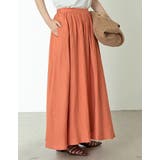 [低身長/高身長サイズ有]ボイルクリンクルマキシフレアスカート | Re:EDIT | 詳細画像29 