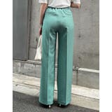 [低身長/高身長サイズ有][洗濯機で洗える]ドライタッチセンタープレスパンツ | Re:EDIT | 詳細画像6 