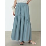 ギャザー切り替えティアードフレアスカート | Re:EDIT | 詳細画像11