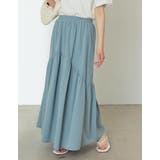 ギャザー切り替えティアードフレアスカート | Re:EDIT | 詳細画像4