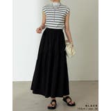 ギャザー切り替えティアードフレアスカート | Re:EDIT | 詳細画像5