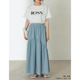 ギャザー切り替えティアードフレアスカート | Re:EDIT | 詳細画像8