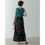 [洗濯機で洗える]カシミヤタッチサマーリブニットタンクトップ | Re:EDIT | 詳細画像12 