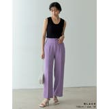 [洗濯機で洗える]カシミヤタッチサマーリブニットタンクトップ | Re:EDIT | 詳細画像7 