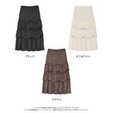 [低身長/高身長サイズ有]ワッシャークロスティアードスカート | Re:EDIT | 詳細画像18 